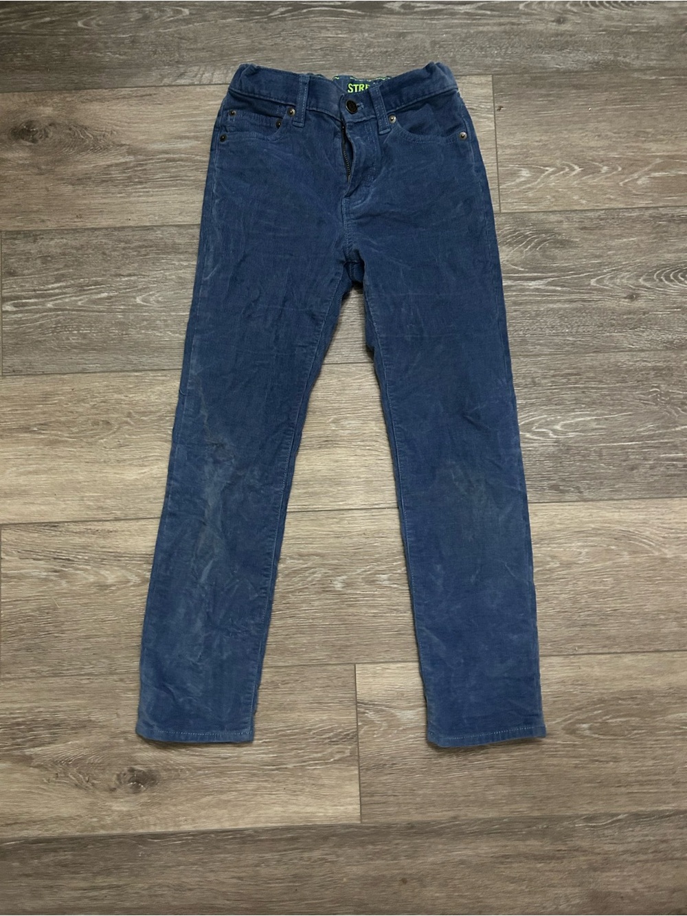 Girl's Blue Corduroy Pants
